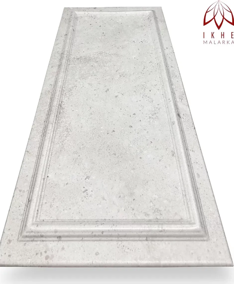 6m2 12 pièces Panneau mural 3D XPS polystyrène 100x50 cm Noir or effet béton, style cadre mural & plafond classique 120XL-Ikhemalarka Online