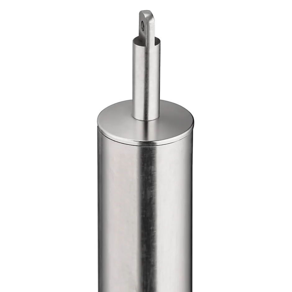 AICA Sanitaire Main courante 1.5 m argent inox 201 fixation sol et mur escaliers intérieur extérieur by Aica