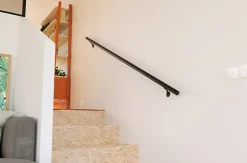 Main courante aluminium noir ø40 mm 2m-Alumin'home Outlet