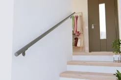 Main courante aluminium taupe ø40 mm 2m-Alumin'home Online