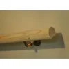 Levigne Main Courante Sapin Diam 50 Mm Avec Supports Kit Complet L 200cm