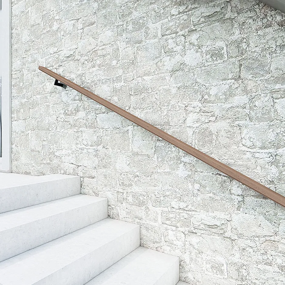 Main courante sapin pour pose murale ou garde-corps, Moka-Kordo Online