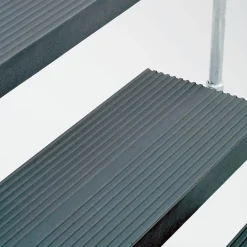 Marche additionnelle Stroomi acier L.100cm-Fortia Discount