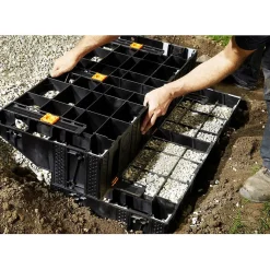 Jouplast Marche escalier extérieur modulable Modulesca 20 cm -