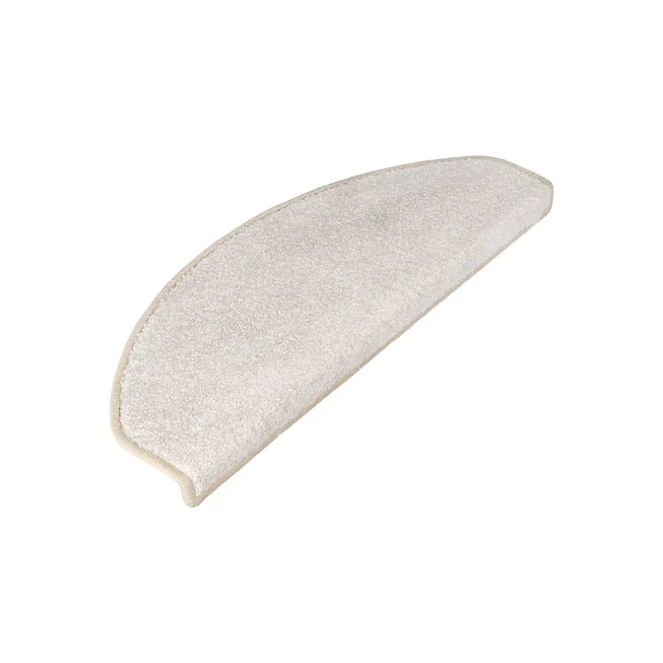 Marchettes d'escalier antidérapantes Sécuriser Vos marches Crème 23,5 x 65 cm Demi-circulaire-Floordirekt Discount