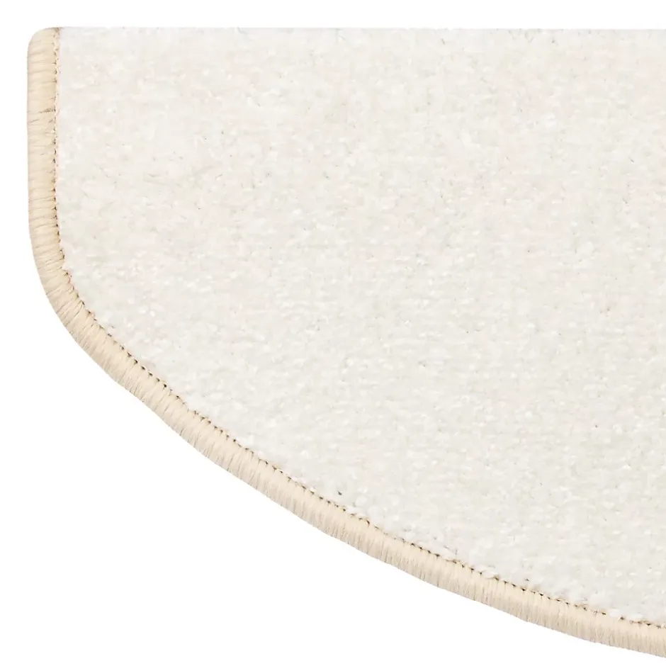 Marchettes d'escalier antidérapantes Sécuriser Vos marches Crème 23,5 x 65 cm Demi-circulaire-Floordirekt Discount