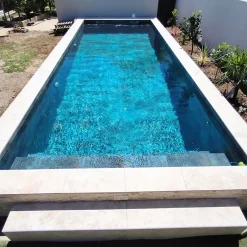 Concept Mosaïque Margelle IZMIR 33 x 120 x 1,4 cm antidérapante R11