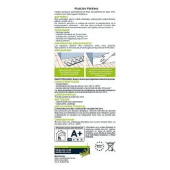 Mastic colle fixation plinthe 310 ml-Bostik