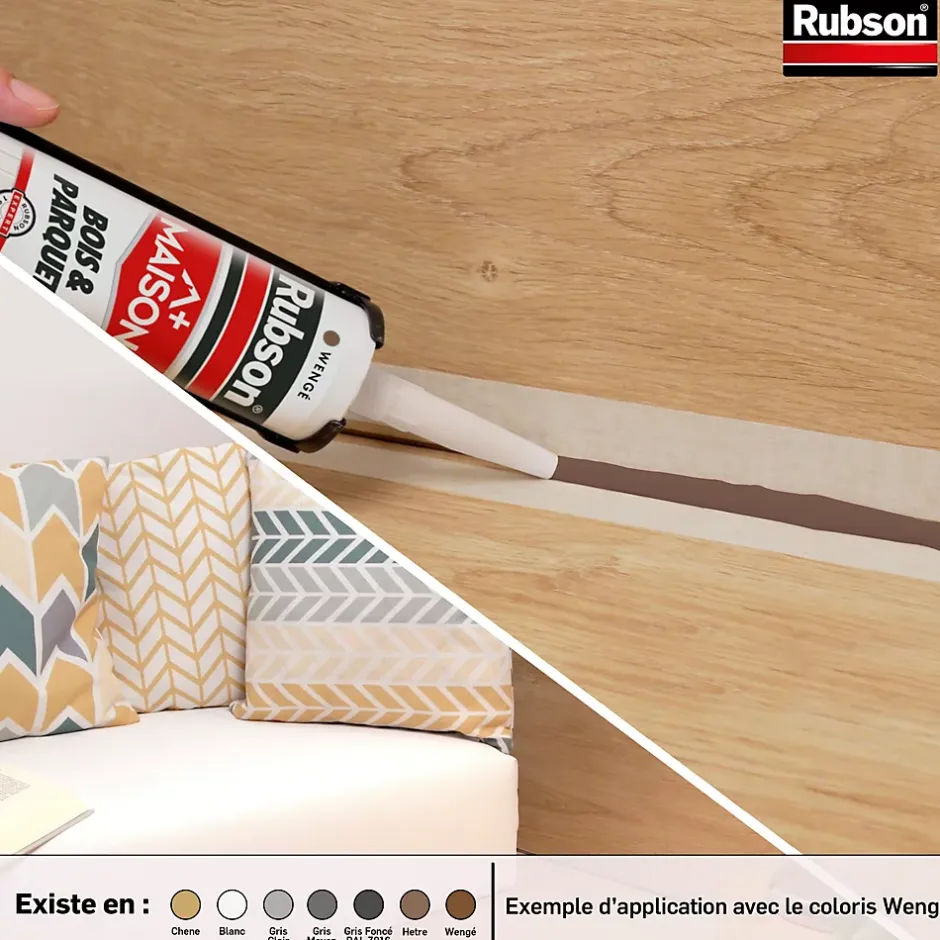 Rubson Mastic pour parquet RAL7016 280ml