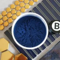 Ilcom Mastic époxy bi-composant pour le remplissage des joints - Bleu cobalt - 1Kg