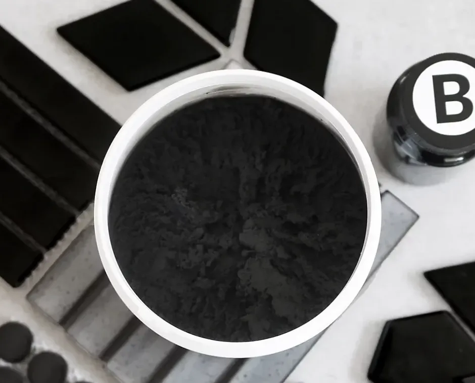 Mastic époxy bi-composant pour le remplissage des joints - Anthracite - 1Kg-Ilcom Best