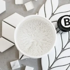 Ilcom Mastic époxy bi-composant pour le remplissage des joints - Blanc - 1Kg