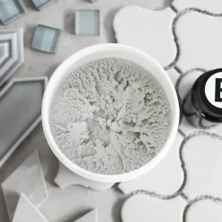 Ilcom Mastic époxy bi-composant pour le remplissage des joints - Gris - 1Kg