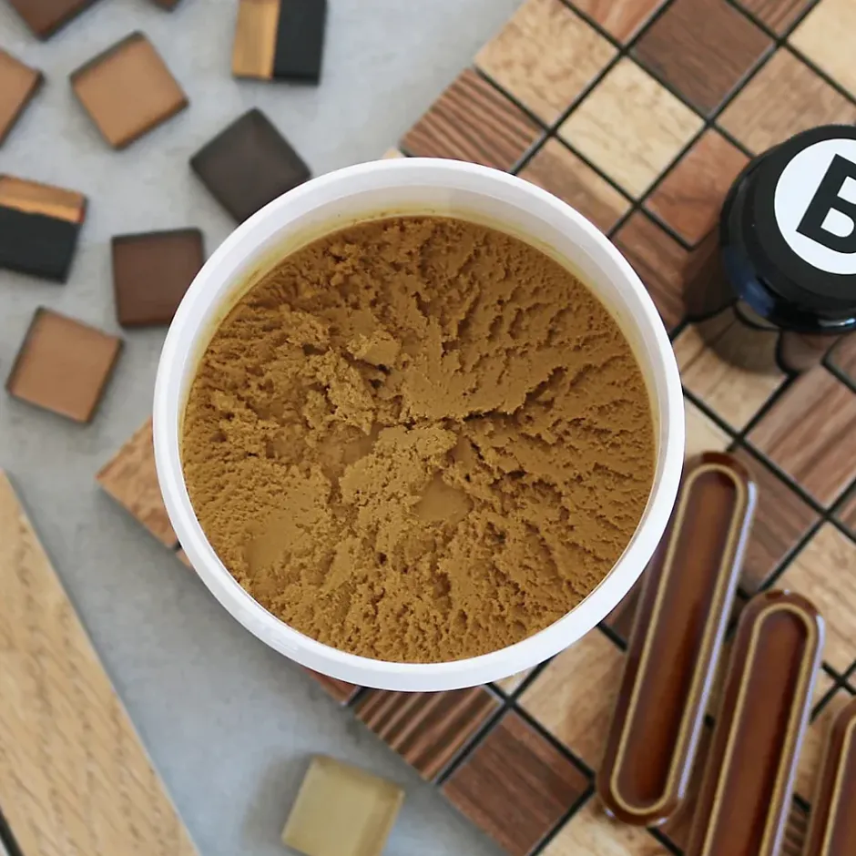 Mastic époxy bi-composant pour le remplissage des joints - Brun clair - 3Kg-Ilcom Discount