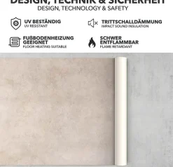 Midas 741m Aspect Bois carrelage Revêtement de Sol, 100 x 100 cm-Floordirekt New