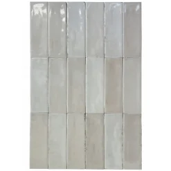 Mini Brick Série Calpe Greige Porcelaine Premium 5x15cm.-Lux Mosaic Best