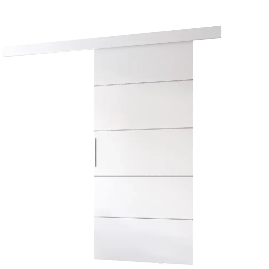 porte coulissante CLEAN B 96 cm Portes de chambre, Blanc-MINIO go for it Clearance