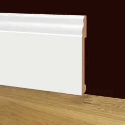 Eternal Parquet 100ml de Plinthe DUCALE en EqualWood HI-TEC POLYMERS 170x14x2000mm - BLANC