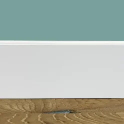 100ml de PLINTHE ZOCCOLINO FIRENZE en FIBRE DE BOIS COMPACTE 120X12 BLANC-Eternal Parquet