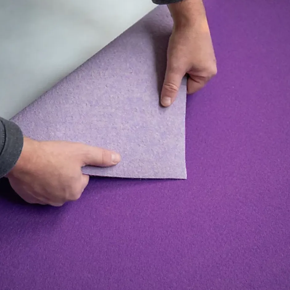 Décoweb Moquette - Stand Event - Aubergine - 2 m x 10 ml