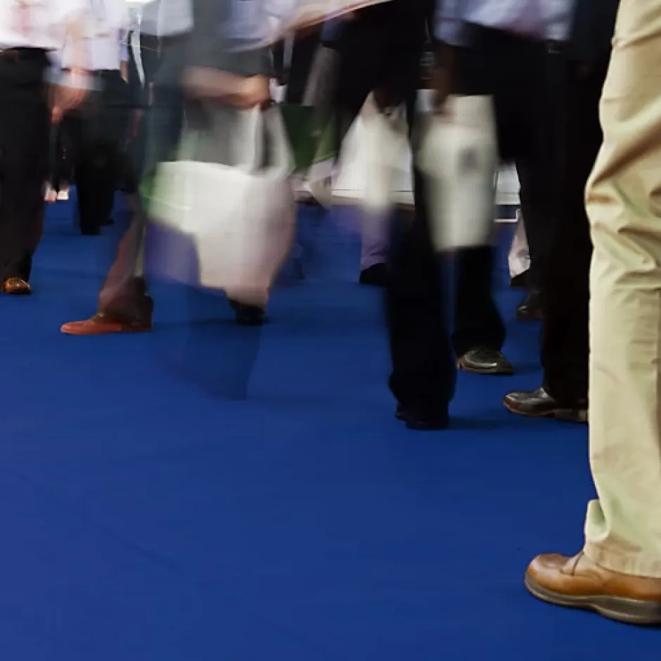 Décoweb Moquette - Stand Event - Bleu roi - 2 m x 30 ml