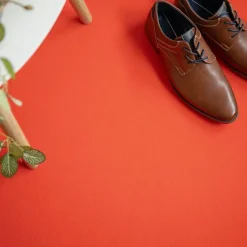 Décoweb Moquette - Stand Event - Orange sanguine - 2 m x 10 ml