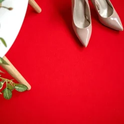 Décoweb Moquette - Stand Event - Rouge vif - 1 m x 10 ml