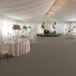 Moquette - Stand Event - Taupe - 2 m x 10 ml-Décoweb Best