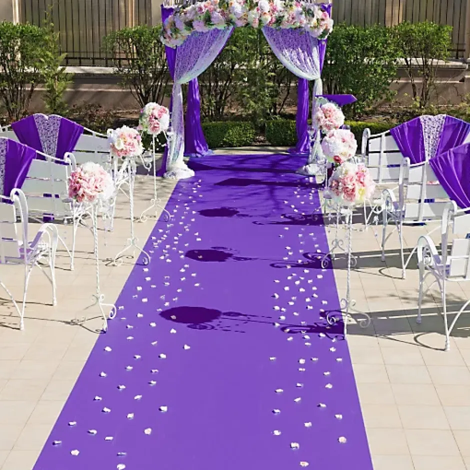 Décoweb Moquette - Stand Event - Violet - 2 m x 10 ml