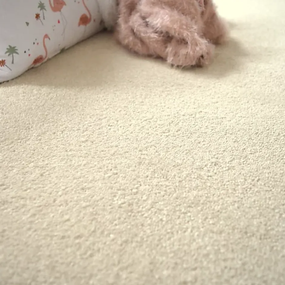 Décoweb Moquette chambre ou salon - Select - Beige clair - Rouleau de 5m x 3m