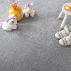 Décoweb Moquette chambre ou salon - Select - Gris - Rouleau de 5m x 4m