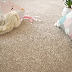 Décoweb Moquette chambre ou salon - Select - Marron clair - Rouleau de 4m x 3m