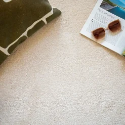 Décoweb Moquette chambre ou salon - Select - Ecru - Rouleau de 5m x 8m