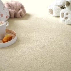 Décoweb Moquette chambre ou salon - Select - Beige clair - Rouleau de 4m x 10m