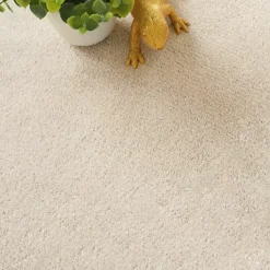 Décoweb Moquette en polyester recyclé - Re-cycle - Beige - Rouleau de 4m x 5m