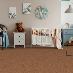 Moquette en polyester recyclé - Re-cycle - Rouille terracotta - Rouleau de 4m x 11m-Décoweb Hot