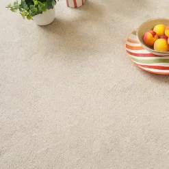 Décoweb Moquette en polyester recyclé - Re-cycle - Beige - Rouleau de 4m x 18m