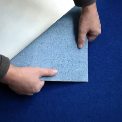 Moquette filmée - Stand Event - Bleu roi - 2 m x 30 ml-Décoweb New