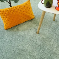 Décoweb Moquette poils longs Touch - Vert sauge - Rouleau de 4m x 7m