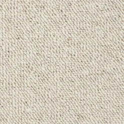 Décoweb Moquette pure laine vierge bouclée - Mallow - Nude - Rouleau de 4m x 8m