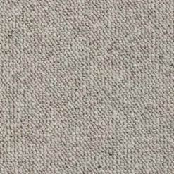 Moquette pure laine vierge bouclée - Mallow - Grège - Echantillon 15 x 20 cm-Décoweb New