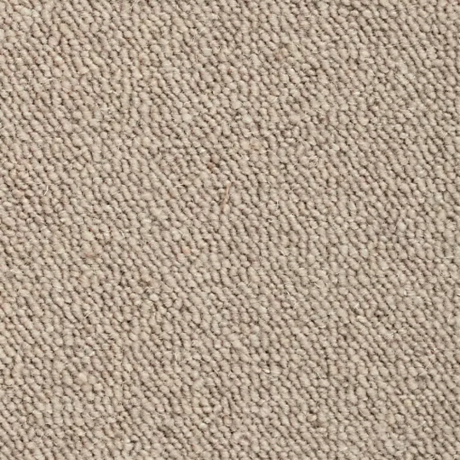 Moquette pure laine vierge bouclée - Mallow - Beige - Rouleau de 4m x 2m-Décoweb Hot