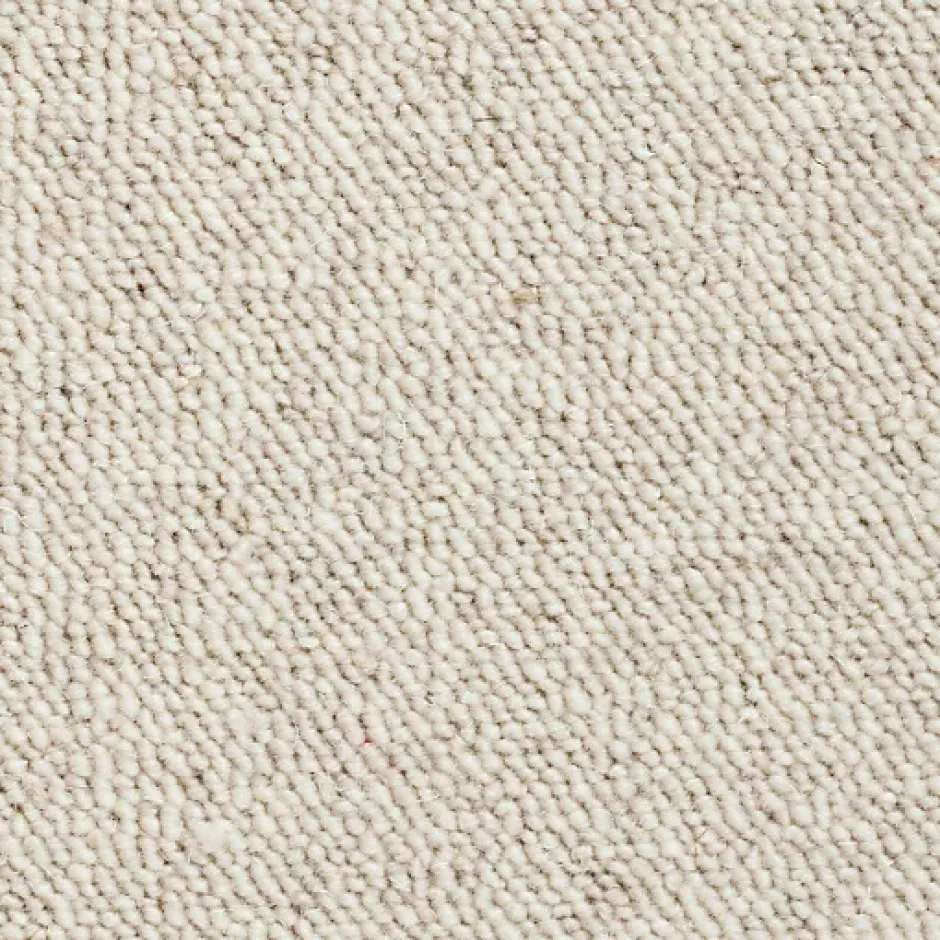 Décoweb Moquette pure laine vierge bouclée - Mallow - Nude - Rouleau de 4m x 5m