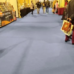 Décoweb Moquette Stand Expo - Gris - Rouleau de 2m x 12m