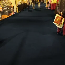 Décoweb Moquette Stand Expo - Noir - Rouleau de 2m x 31m