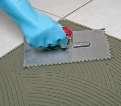 Semin Mortier Colle Déformable pour Carrelage Proflex Gris , Intérieur/Extérieur, sac de 25 kg (lot de 3)