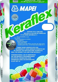 Mortier colle KERAFLEX - Blanc - sac de 25kg-Mapei