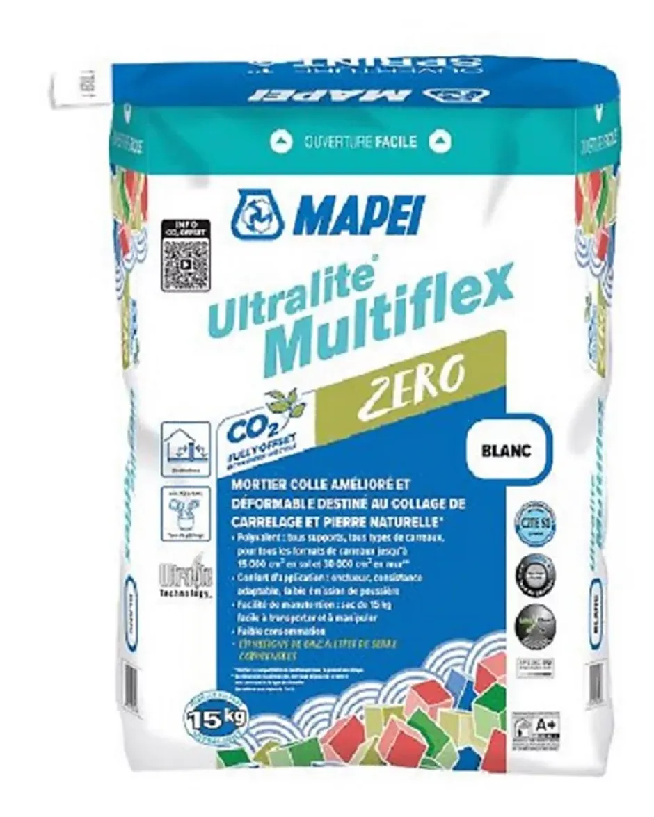 Mapei Mortier colle ULTRALITE MULTIFLEX - Coloris: Gris