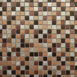 Casa Linéa MOSAIQUE CARRE MARRON 1 PLAQUE 30,5 x 30,5 CM CASA LINEA