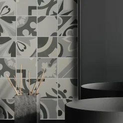 MOSAIQUE CIMENTO GREY 1 PLAQUE 30 X 30 CM CASA LINEA-Casa Linéa Outlet